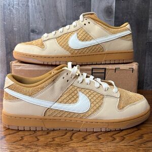 Nike Dunk Low Retro Waffle Wheat Coconut Milk Seasame 2024 Size Men's 15 Shoes